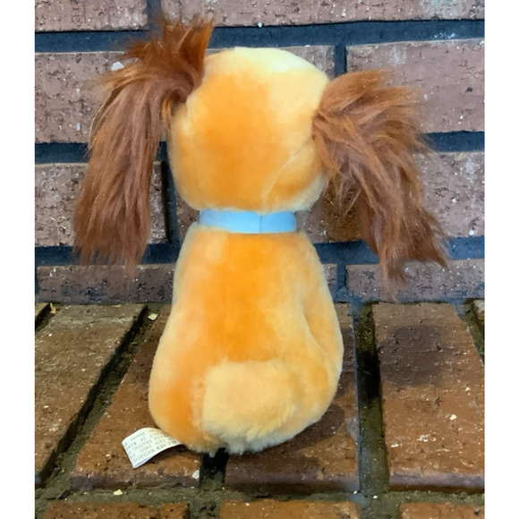 Disney Animated Film Lady And The Tramp Plush 6" Stuffed Lady Dog With Tag - Picture 3 of 3